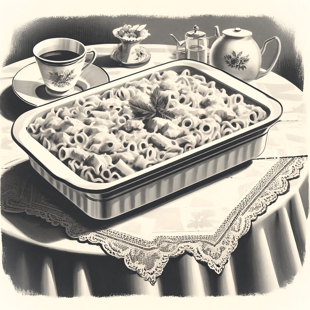 1950s Tuna Noodle Casserole Recipe Forgotten Pantries